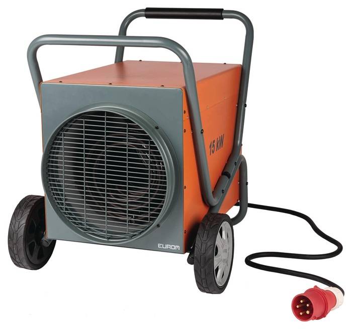 Elektro-Heissluftturbine 15 kW 1950 m³/h EUROM-0
