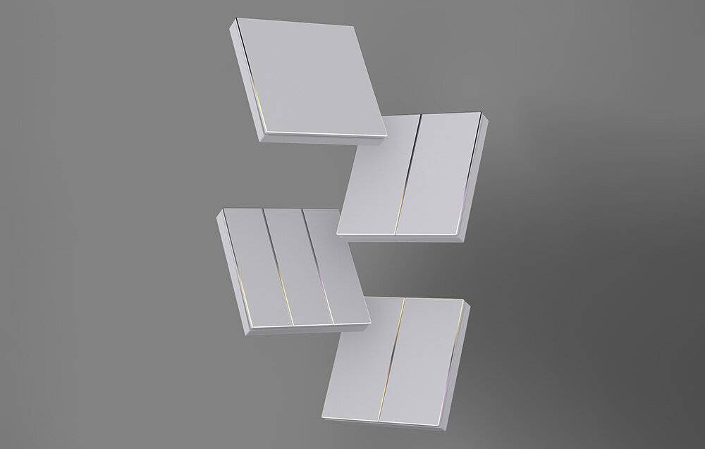 ZigBee Avatto TS60-EU-W2 Touch-Lichtschalter Dual TUYA (weiß).-2