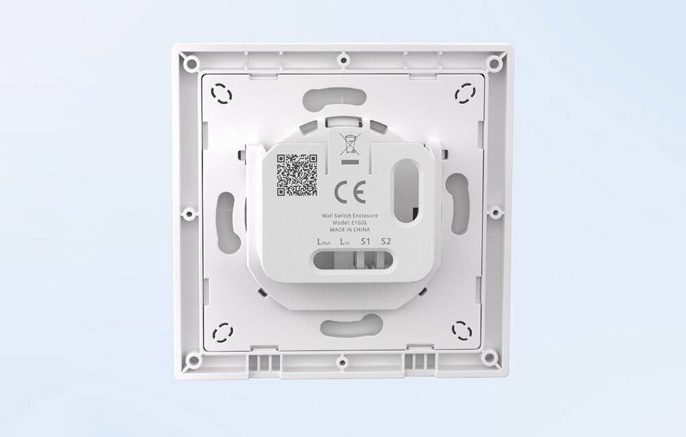 Sonoff - E1GSL - SONOFF E1GSL Wandschaltergehäuse (ohne N)-4