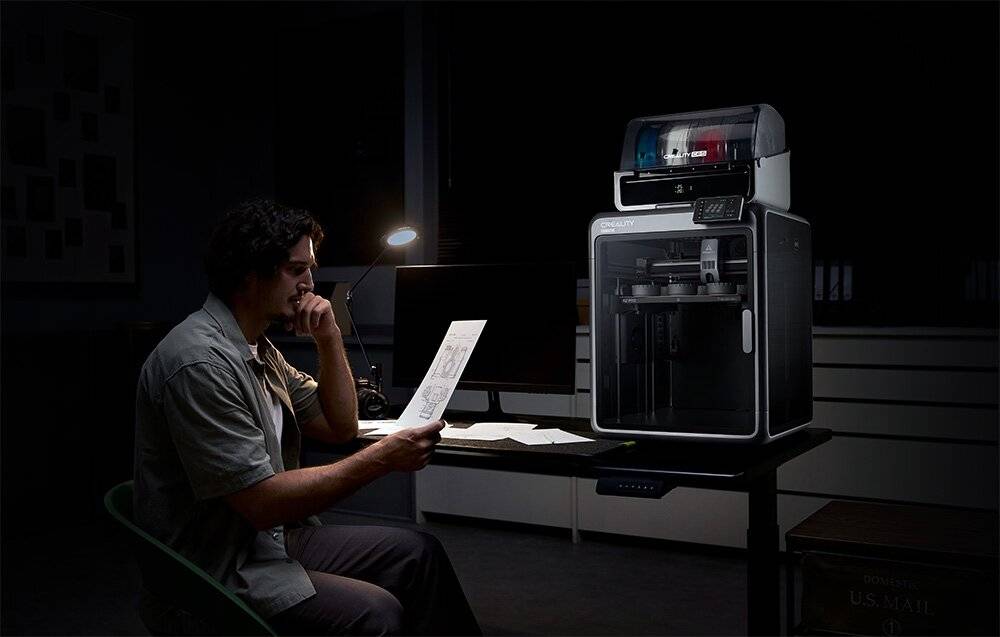 Symbolbild für Creality K2 Pro 3D-Drucker, 300x300x300mm, 600mm/s, Aktiv beheizte Druckkammer