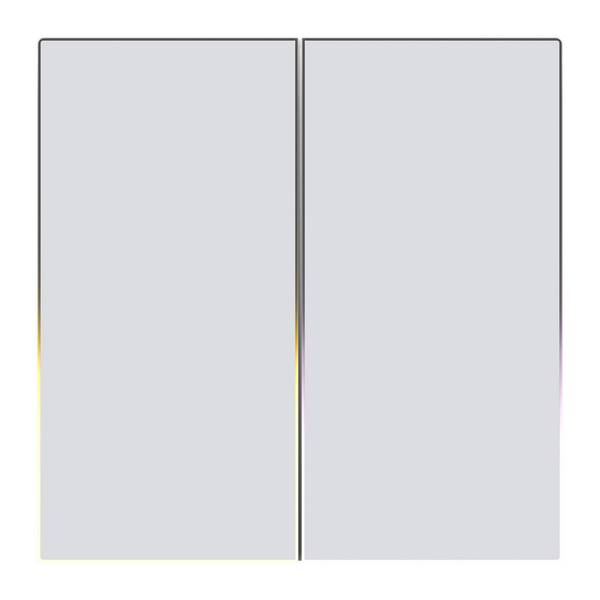ZigBee Avatto TS60-EU-W2 Touch-Lichtschalter Dual TUYA (weiß).