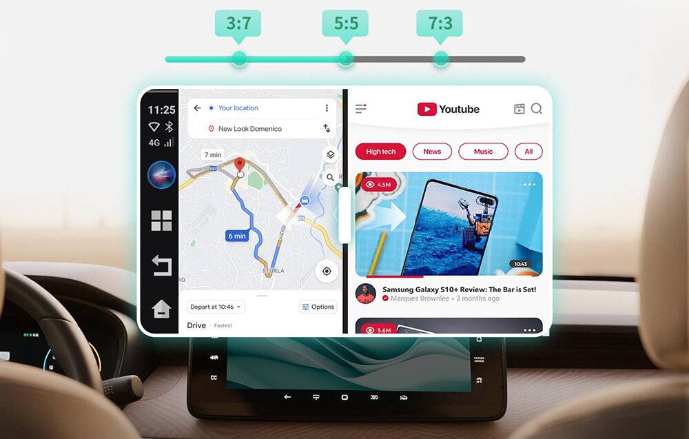 Preisbild für Ottocast - PCS55-TE2 - Ottocast OttoAibox E2 CarPlay/Android Wireless-Autoadapter