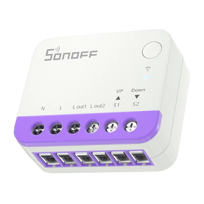 Sonoff - MINI-RBS -4 pack - Sonoff MINI-RBS WiFi Smart Mini-Rollladenschalter (4 Stück)-4