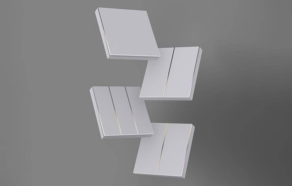 Preisbild für Touch-ZigBee-Lichtschalter Avatto TS60-EU-W4 Quad TUYA (weiß).