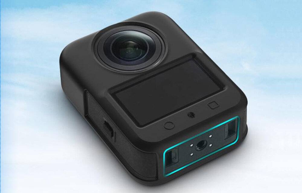 Puluz - PU783H - Silikonabdeckung mit Linse PULUZ DJI Osmo 360 (grau)-0