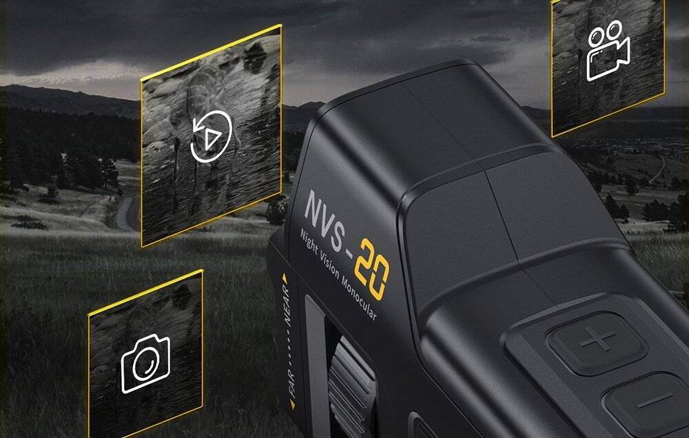 Preisbild für FNIRSI NVS-20 digitales Nachtsichtgerät mit 4K-HD-Aufzeichnung