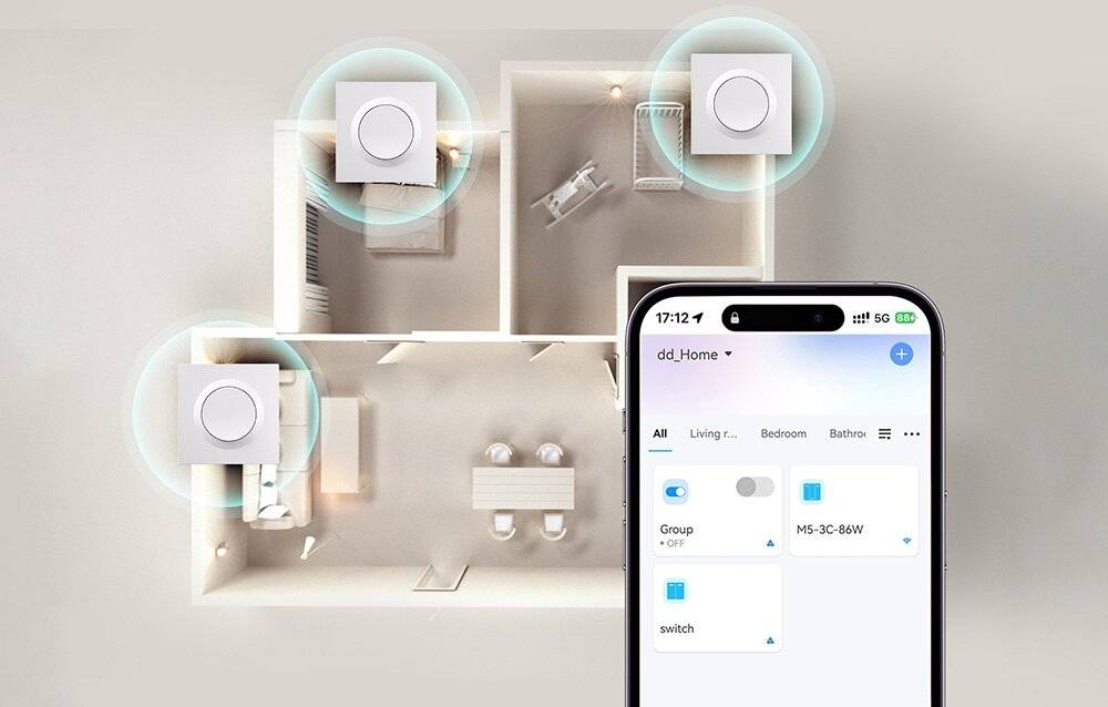 Sonoff - ZBMINIL2-E - Smart SONOFF ZBMINIL2-E ZigBee-Wandschalter-4