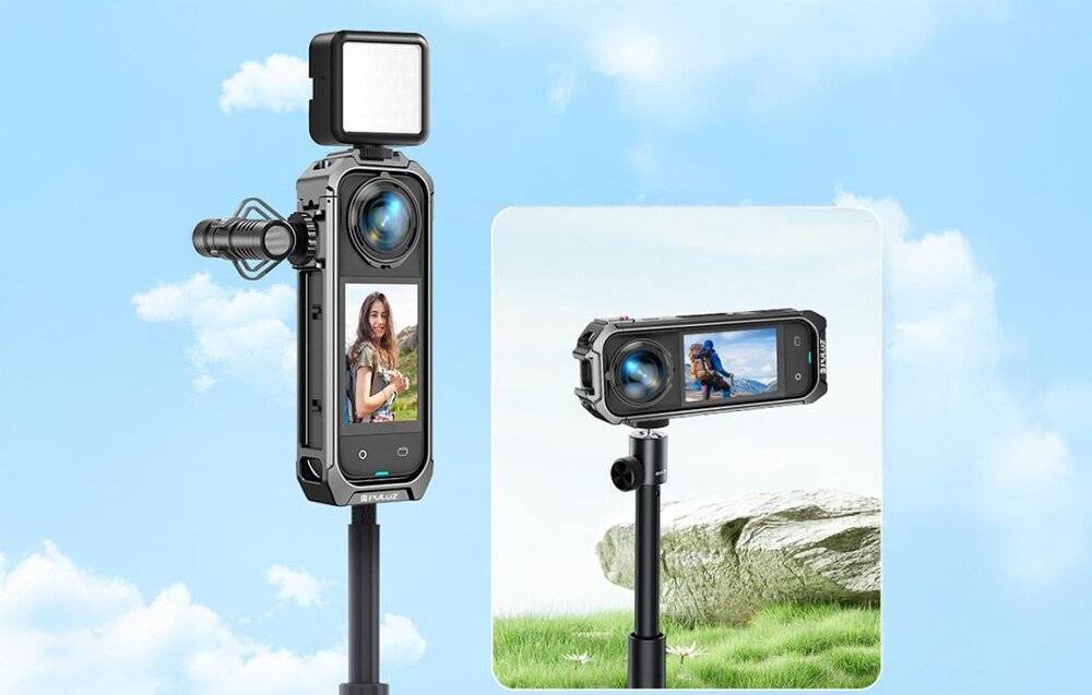 Puluz - PU748H - PULUZ Metallschutzhülle für Insta360 X5-2