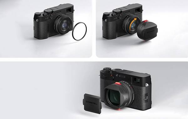 Freewell - FW-FU-XBR - Freewell-Sonnenblende für die Fuji X100-Serie (schwarz)