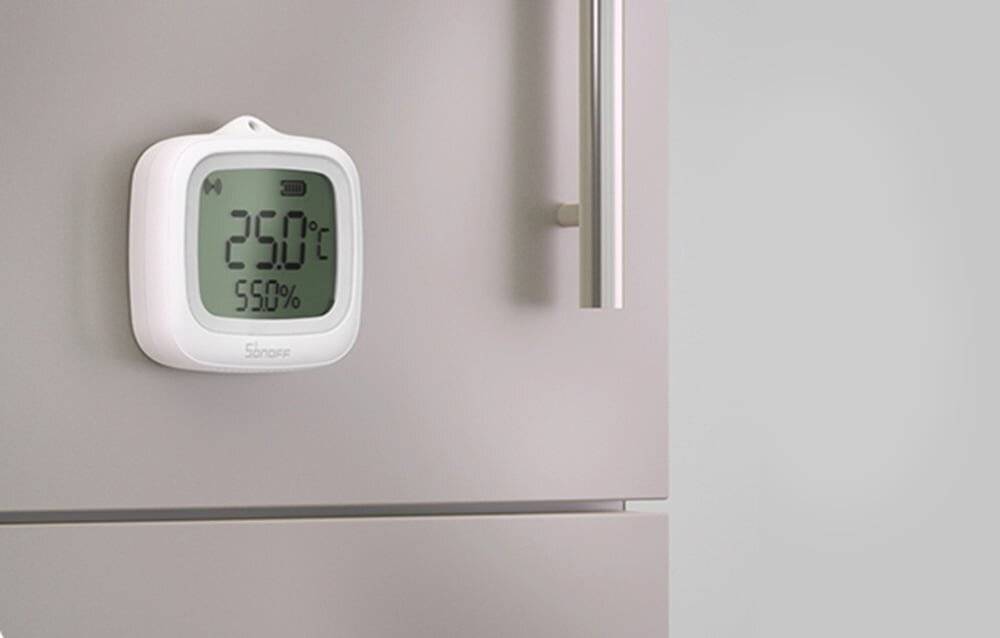 Symbolbild für ZigBee LCD-Temperatur- und Feuchtigkeitssensor Sonoff SNZB-02WD