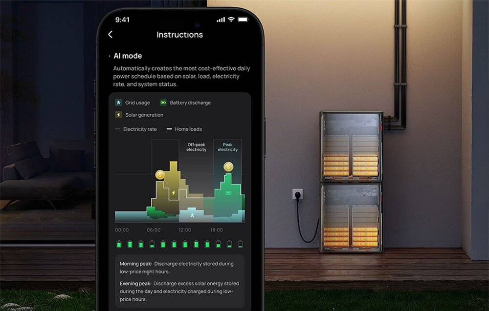 Symbolbild für ECOFLOW - EFSTREAMULTRAX800W - Energiespeicher mit EcoFlow STREAM Ultra X Mikro-Wechselrichter (3,84 kWh)
