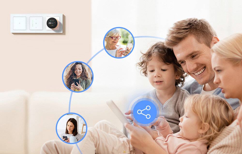 Preisbild für Avatto TS20-EU-W3 WLAN-Touch-Lichtschalter