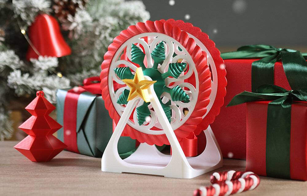 Weihnachts-PLA-Filamentset von Anycubic (4 Stück).-4