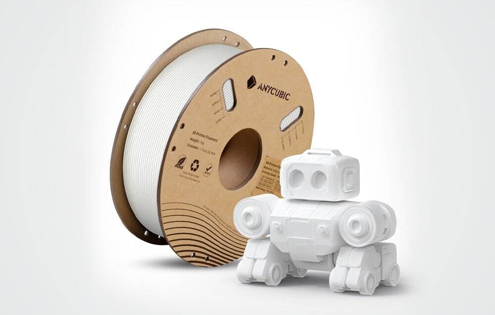PLA High Speed Filament White-3
