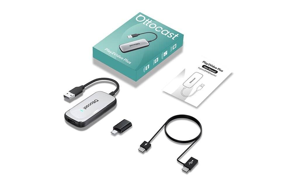 Ottocast Play2Video Ultra Carplay/Android Auto Wireless-Adapter-5