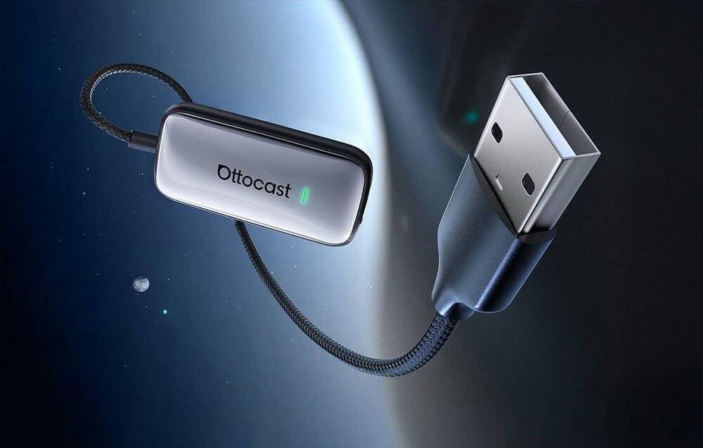 Preisbild für Ottocast Play2Video Ultra Carplay/Android Auto Wireless-Adapter