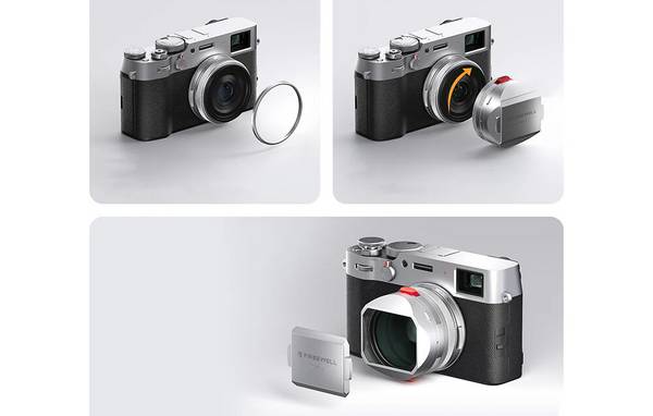 Freewell - FW-FU-XSR - Freewell Sonnenschutz für die Fuji X100-Serie (silber)