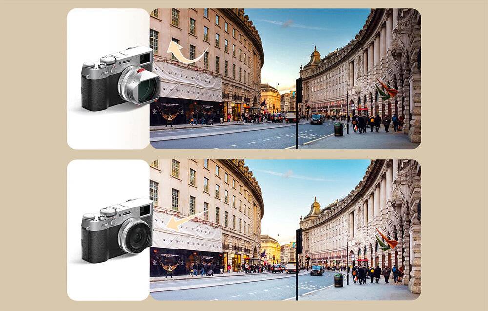 Freewell - FW-FU-XSR - Freewell Sonnenschutz für die Fuji X100-Serie (silber)-2