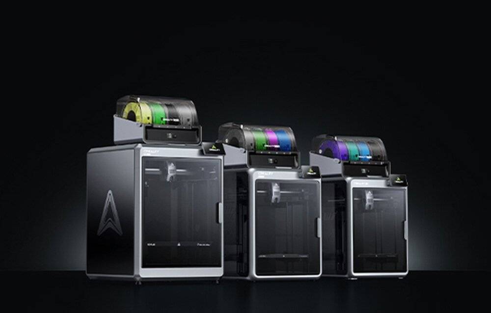 Symbolbild für Creality K2 Pro Combo 3D-Drucker, 300x300x300mm, Multicolor, 600 mm/s, Kammerheizung