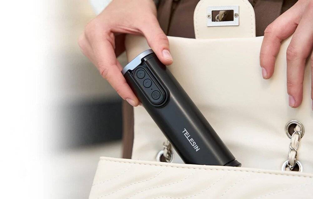 Preisbild für Telesin - P1-HSS-01 - Halterung mit Bluetooth-Fernbedienung Telesin mit Klemme für Smartphones