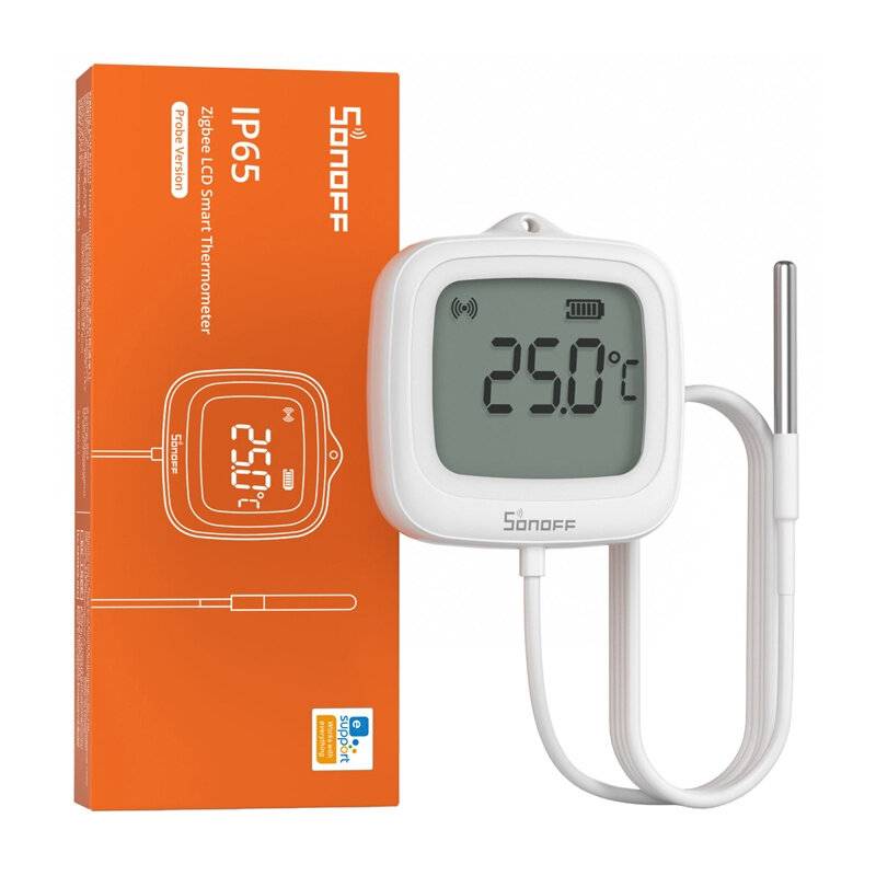 Sonoff - SNZB-02LD - ZigBee LCD-Temperatursensor Sonoff SNZB-02LD (mit Sonde)-5