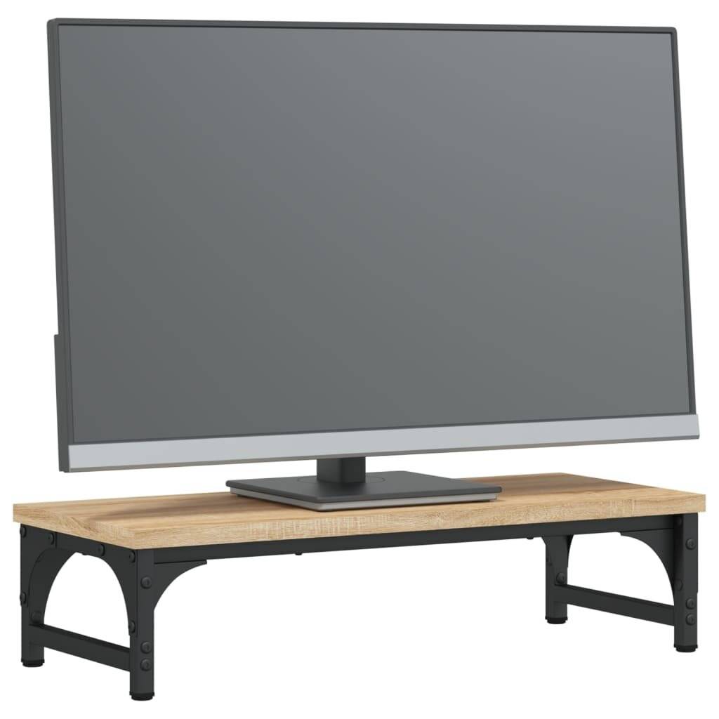 Monitorständer Sonoma-Eiche 55x23x14 cm Holzwerkstoff-2