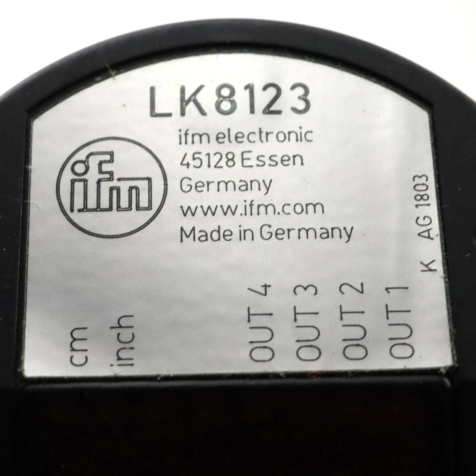 ifm Füllstandsensor LK8123 LK0472B-B-00KVPKG/US OVP-1