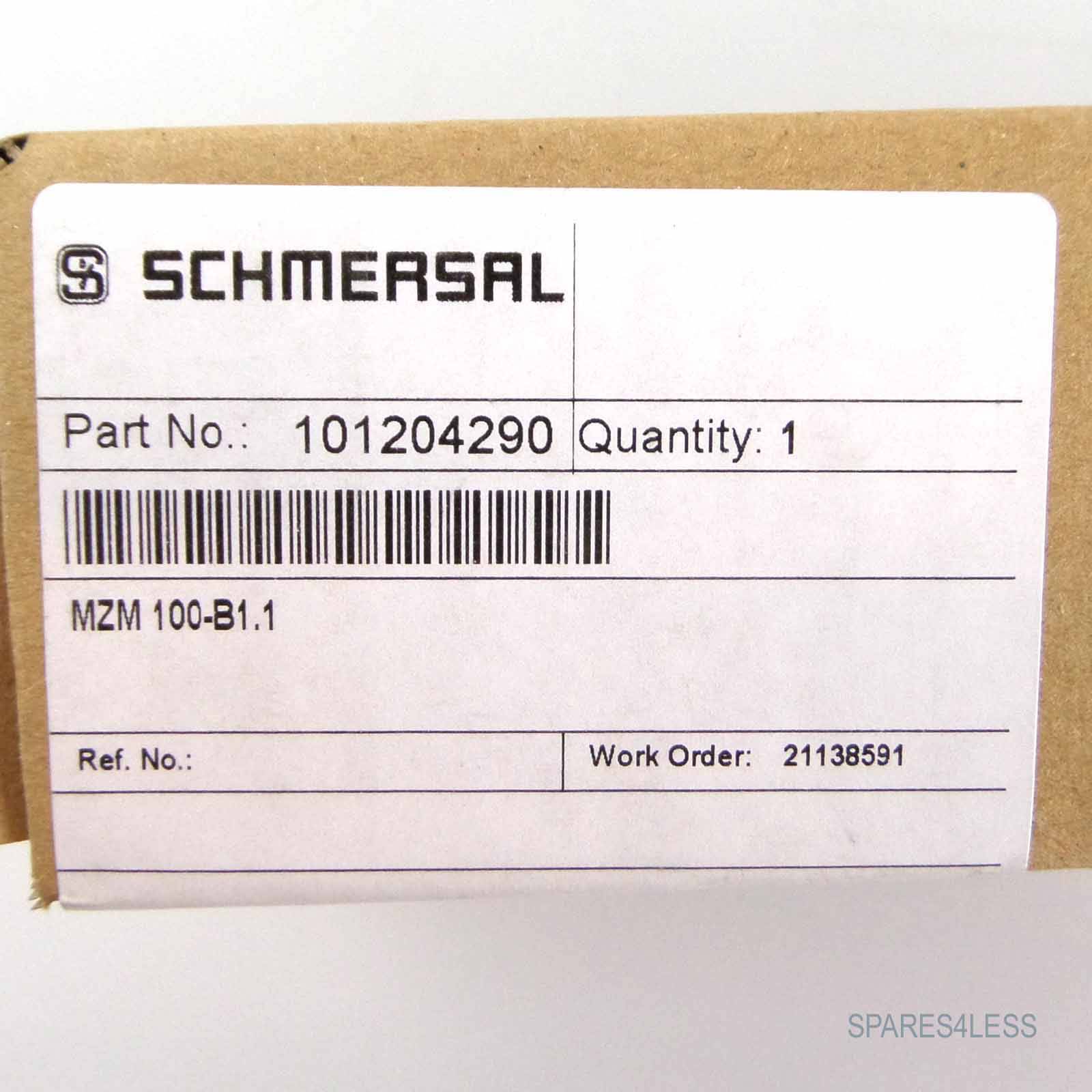 SCHMERSAL Sicherheitszuhaltung MZM 100-B1.1 101204290 OVP-3