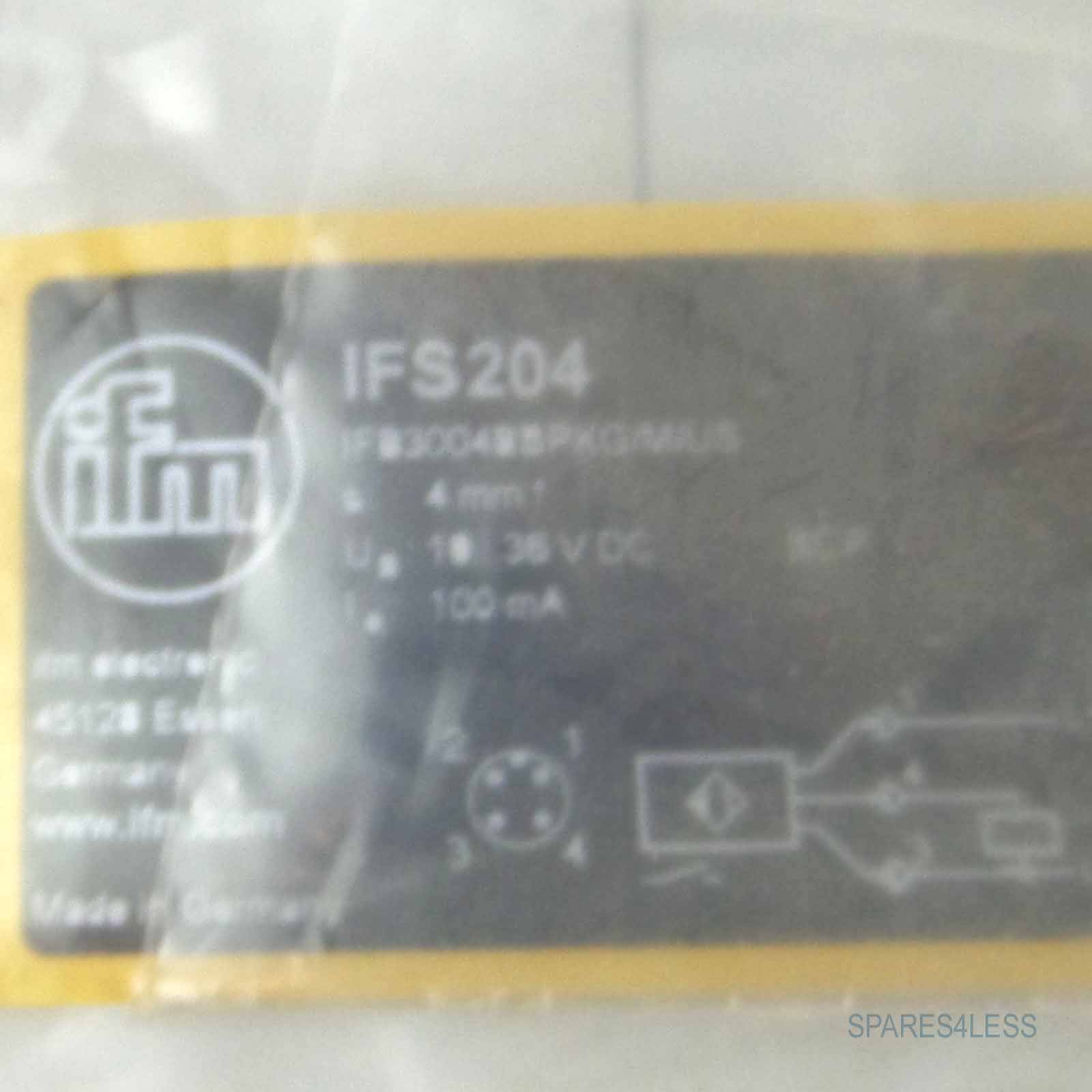 ifm efector induktiver Sensor IFS204 IFB3004BBPKG/M/US-104-DPS OVP-3