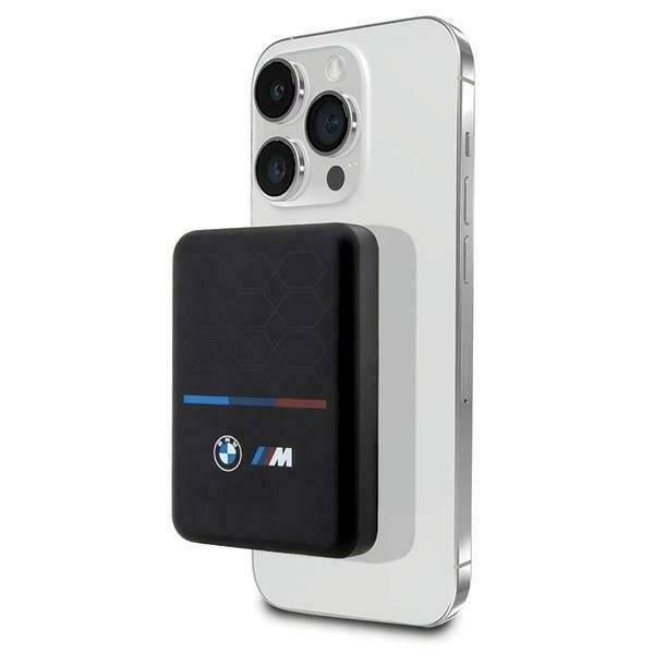 BMW M Collection MagSafe 15W 3000mAh Induktive Powerbank – Schwarz
