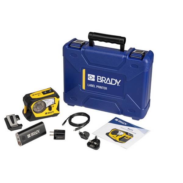 Brady M211-Set EMEA M211-KIT-EU-UK-US Etikettendrucker-Set Smartphone-gesteuert Thermotransfer