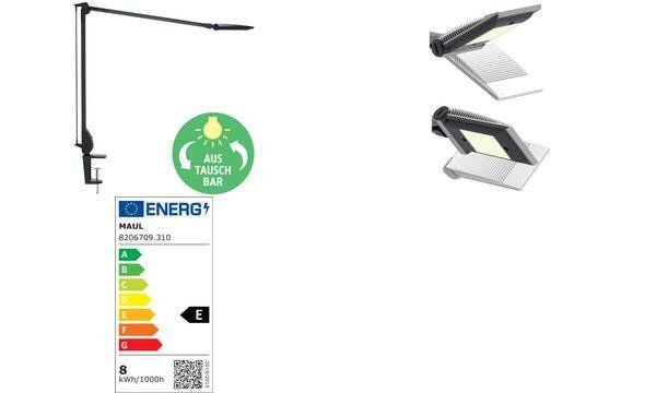 Tischleuchte MAULoptimus LED Klemme an-2