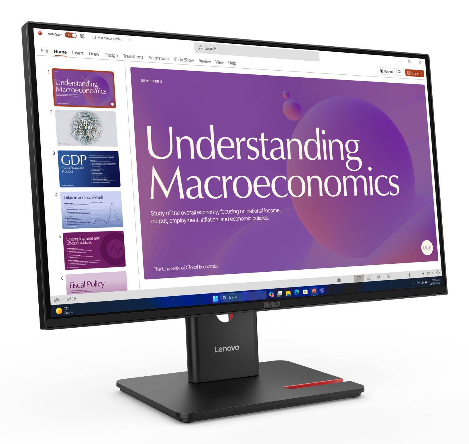 Lenovo ThinkVision T24D-40 Full HD Monitor 60,5 cm (23,8"")-3