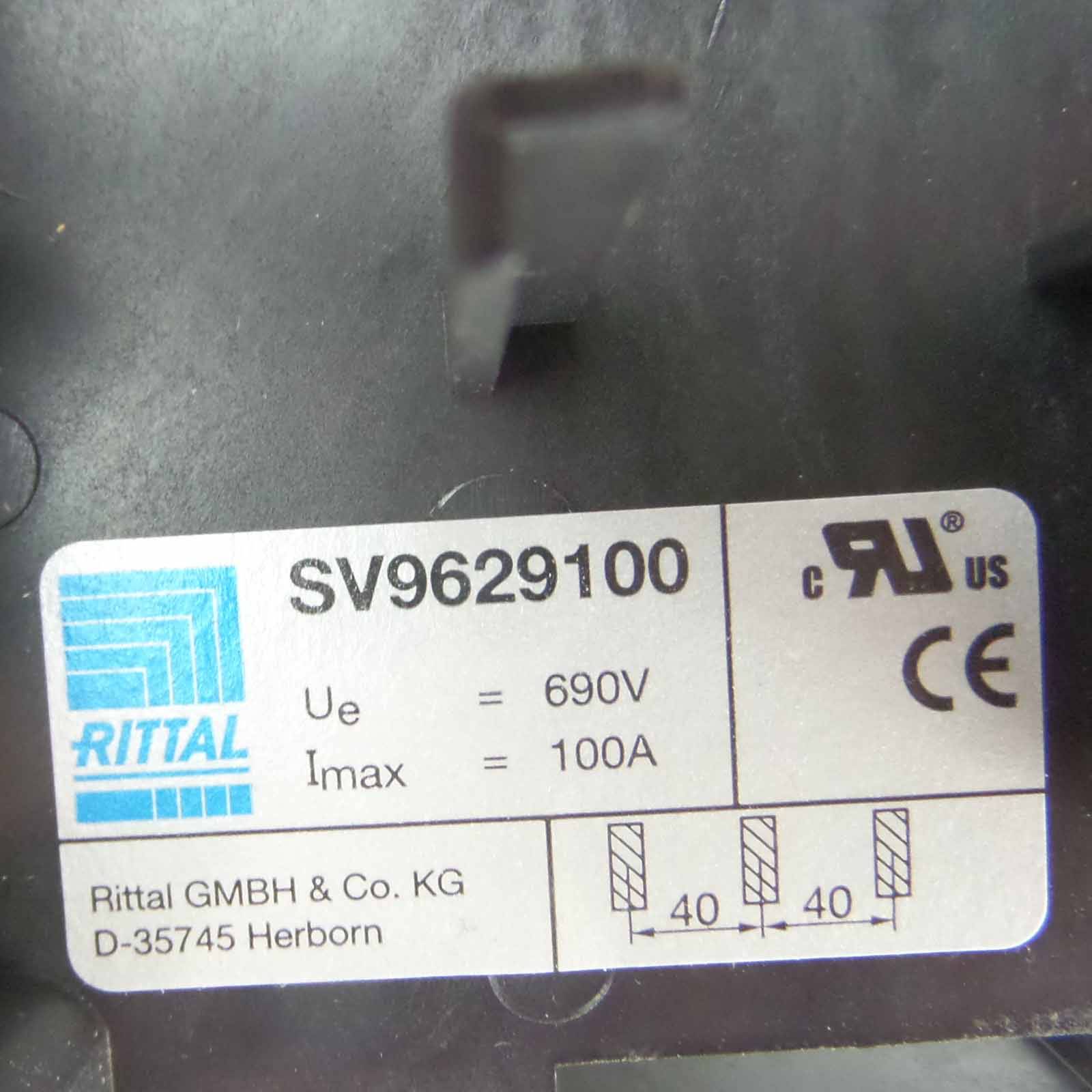 Rittal SV 9629.100, 9629100 Mini-PLS busbar adaptor for NH fuse-switch disconnectors-1