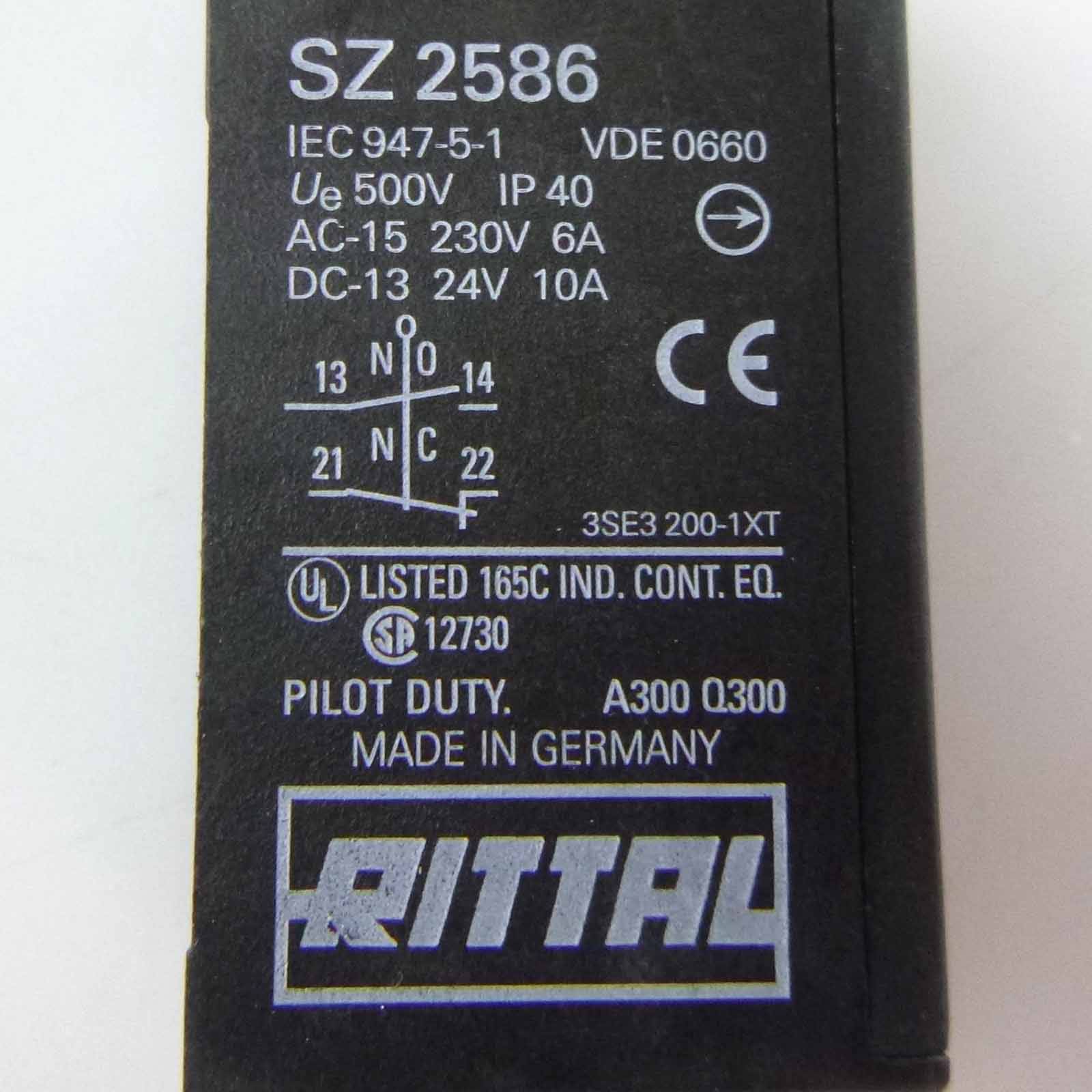 Rittal Sicherheitsschalter (SZ 2586)-1