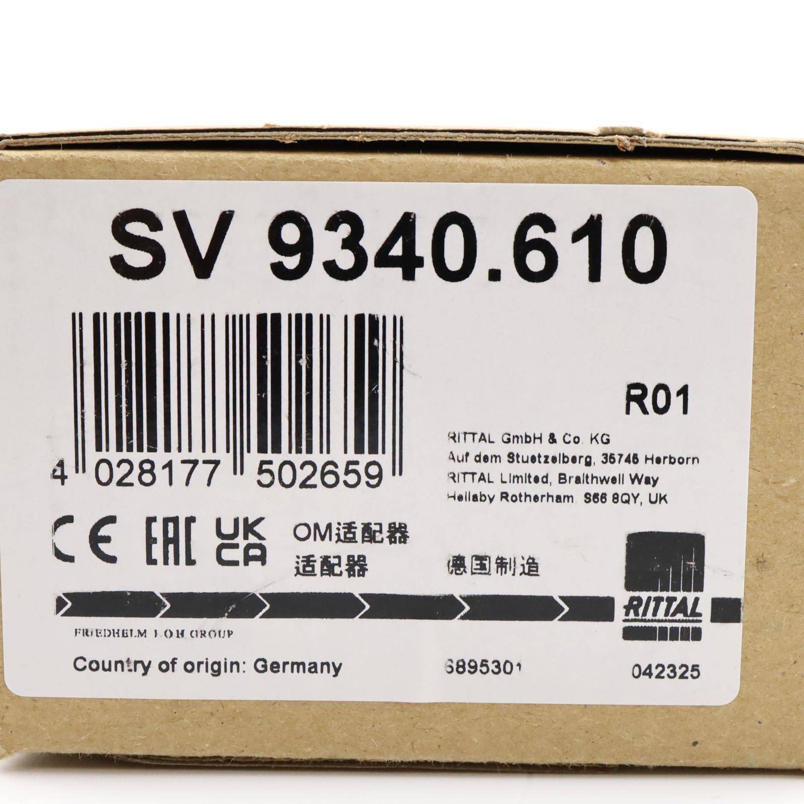 Rittal SV 9340.610 OM-Adapter mit Zugfederklemmen-3