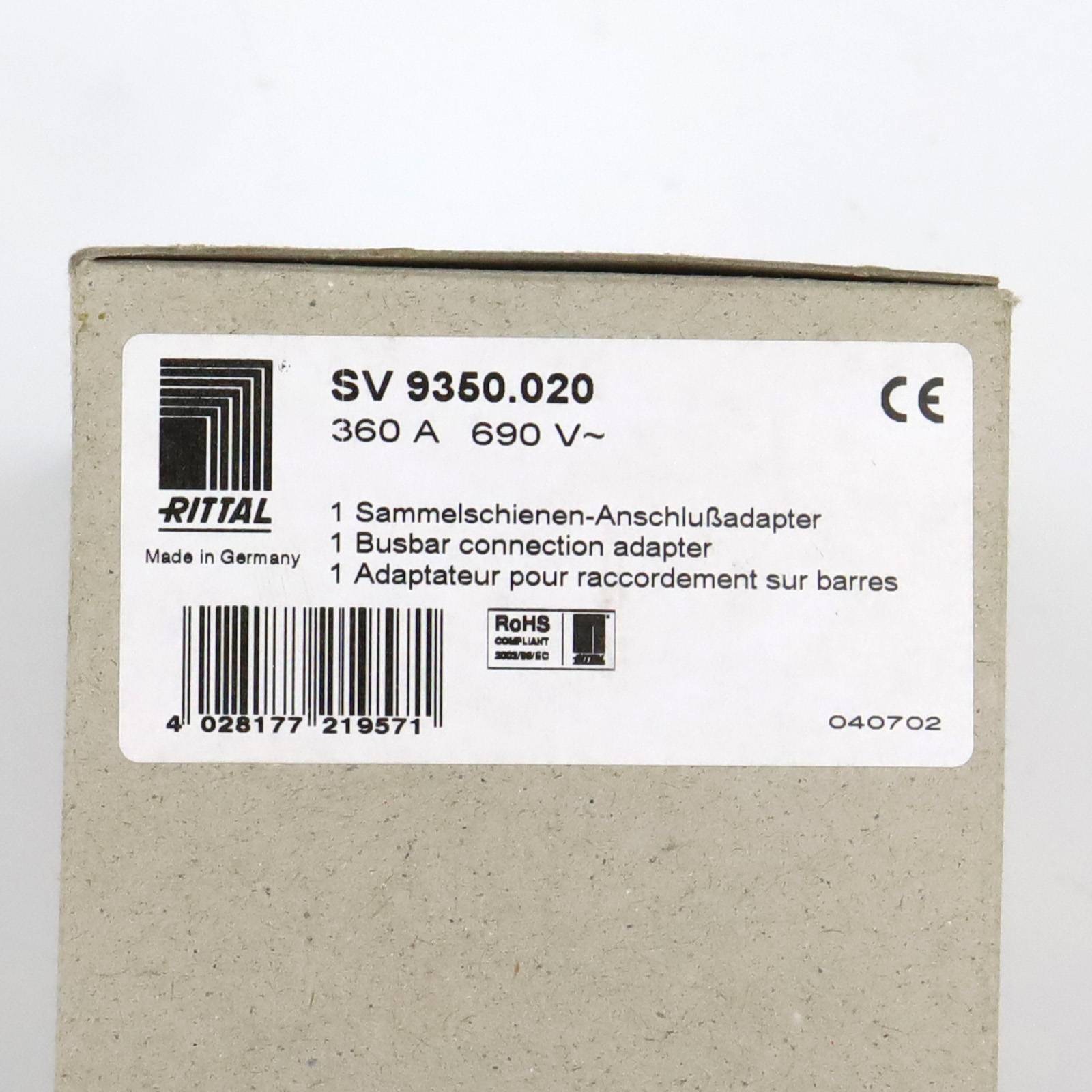 RITTAL Sammelschienenadapter SV9350.020 OVP-1