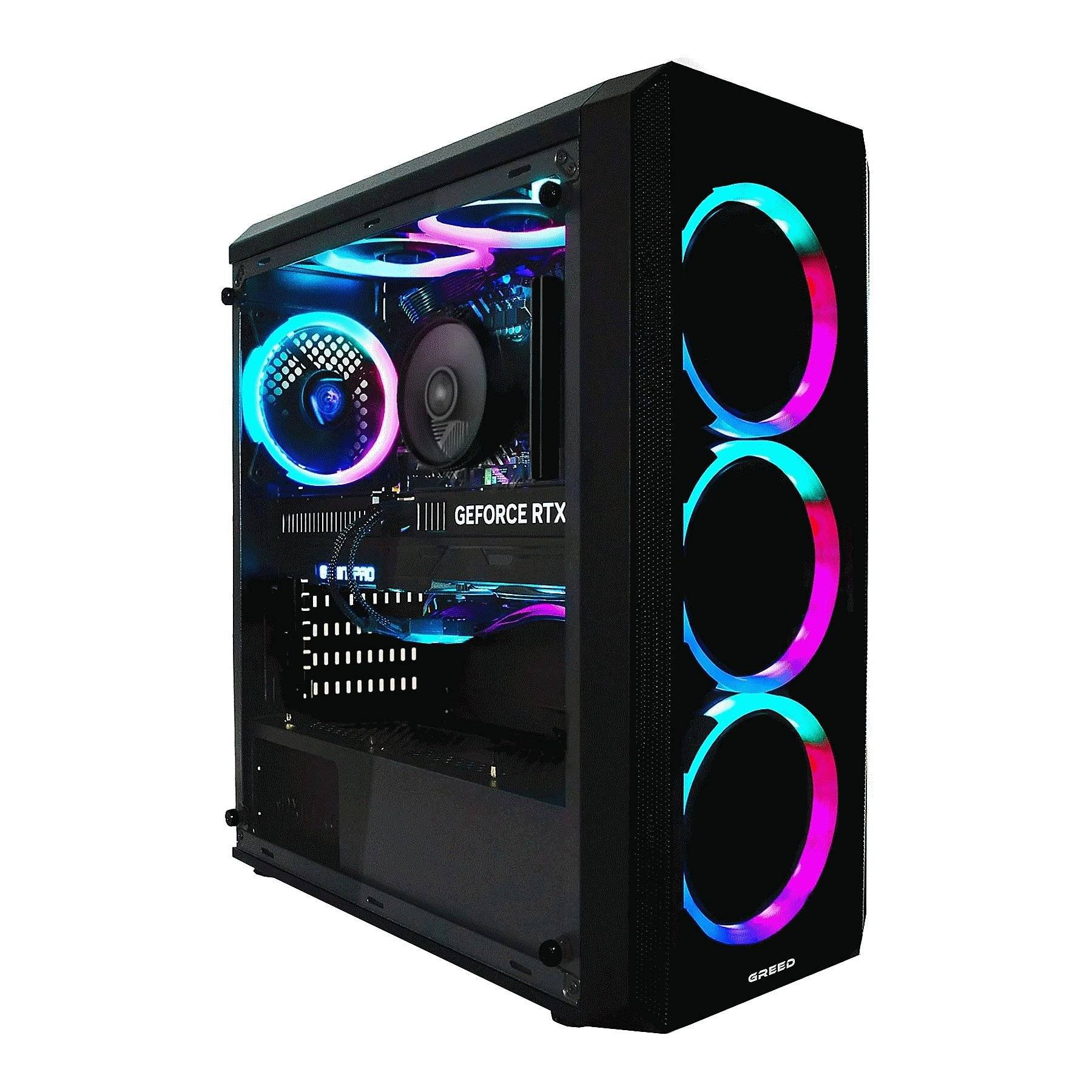 Greed MK2 INTEL | Gaming PC / Computer | Core i7 12700F | RTX 5060 | 16GB RAM | 1TB SSD | WLAN | Win 11 Pro-0