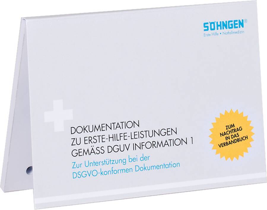 Notfallversorgungsnachweis / Meldeblock 8001019 Ausführung A6 bestehend aus Notfallversorgungsnachweis 50 Blatt-1