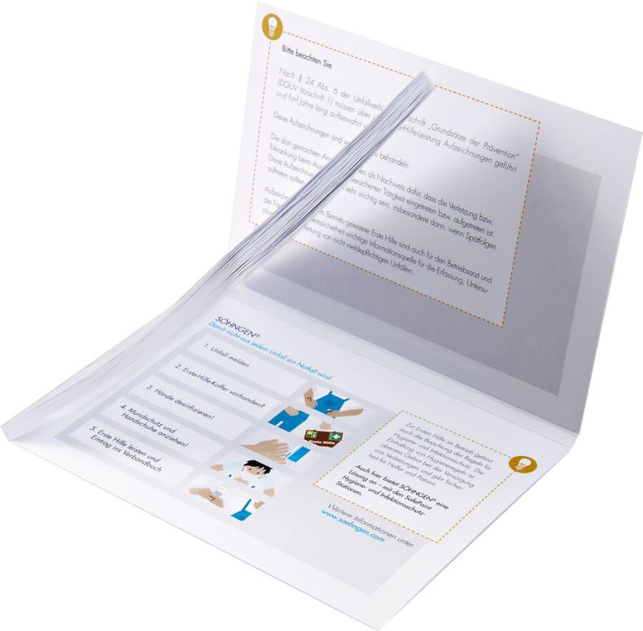Notfallversorgungsnachweis / Meldeblock 8001019 Ausführung A6 bestehend aus Notfallversorgungsnachweis 50 Blatt-4
