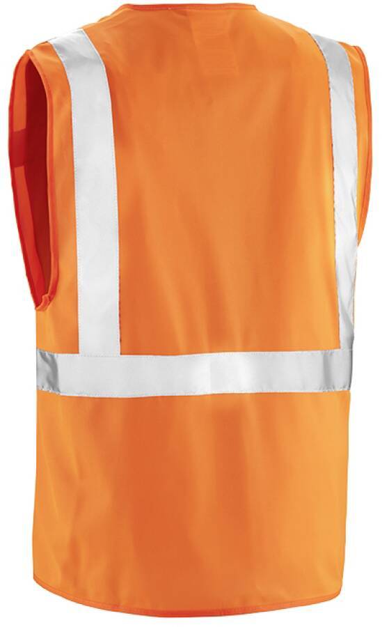 Warnschutzweste Hi-Viz Klasse 2 4207-orange-XL Größe XL Farbe warnorange-1