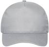 5 Panel Cap 7395243 Größe Uni Farbe hellgrau
