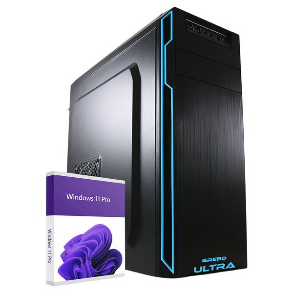 Greed - Desktop PC - Ultra 7 | Intel Core i7 6700 | Computer für Büro | 16GB RAM | 1TB SSD | 1TB HDD | WLAN | W11 Pro