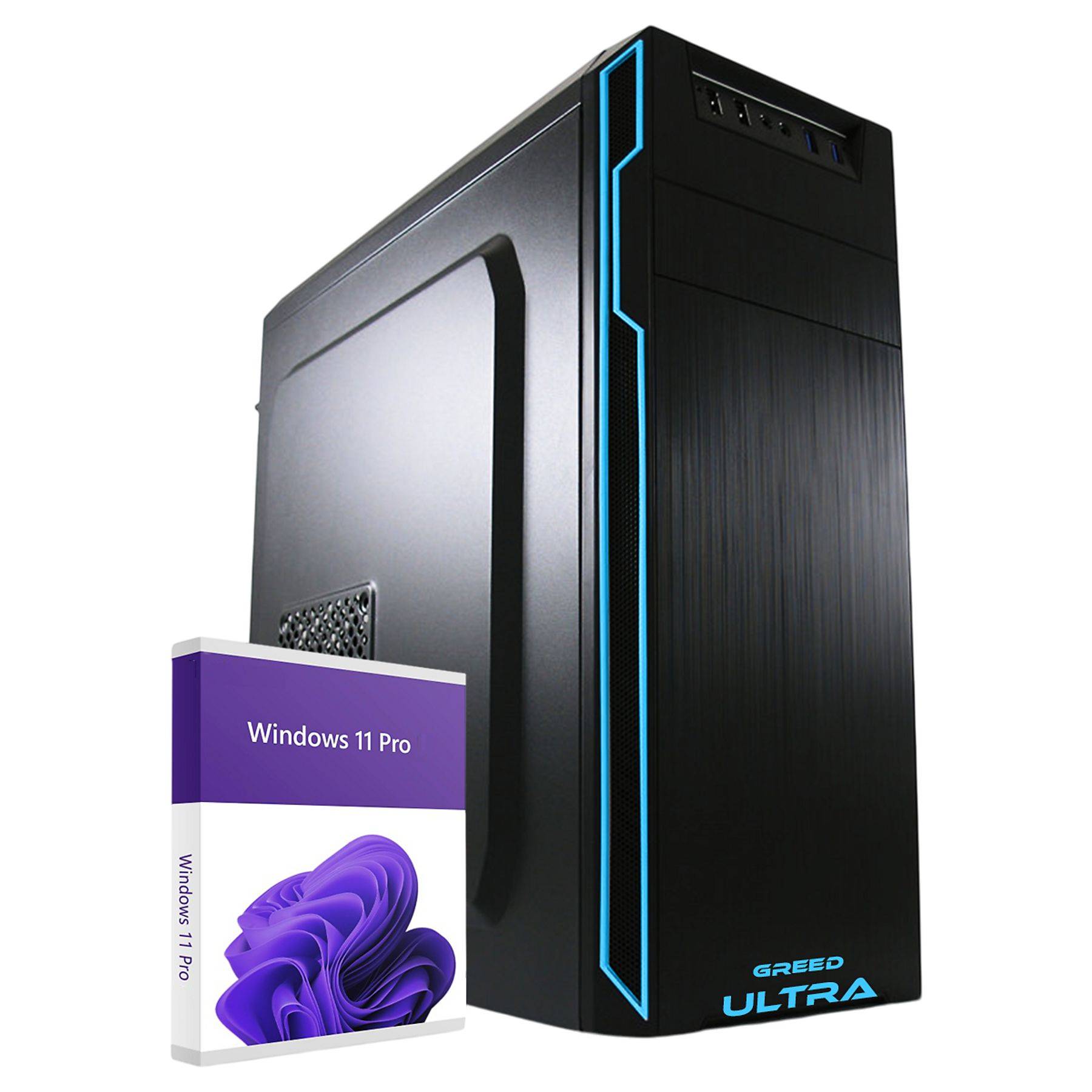 Greed - Desktop PC - Ultra 7 | Intel Core i7 6700 | Computer für Büro | 16GB RAM | 1TB SSD | 1TB HDD | WLAN | W11 Pro-0
