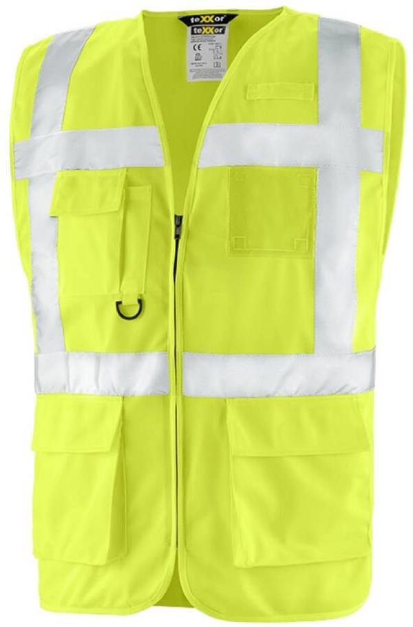 Warnschutzweste Hi-Viz Klasse 2 4208-gelb-XL Größe XL Farbe warngelb