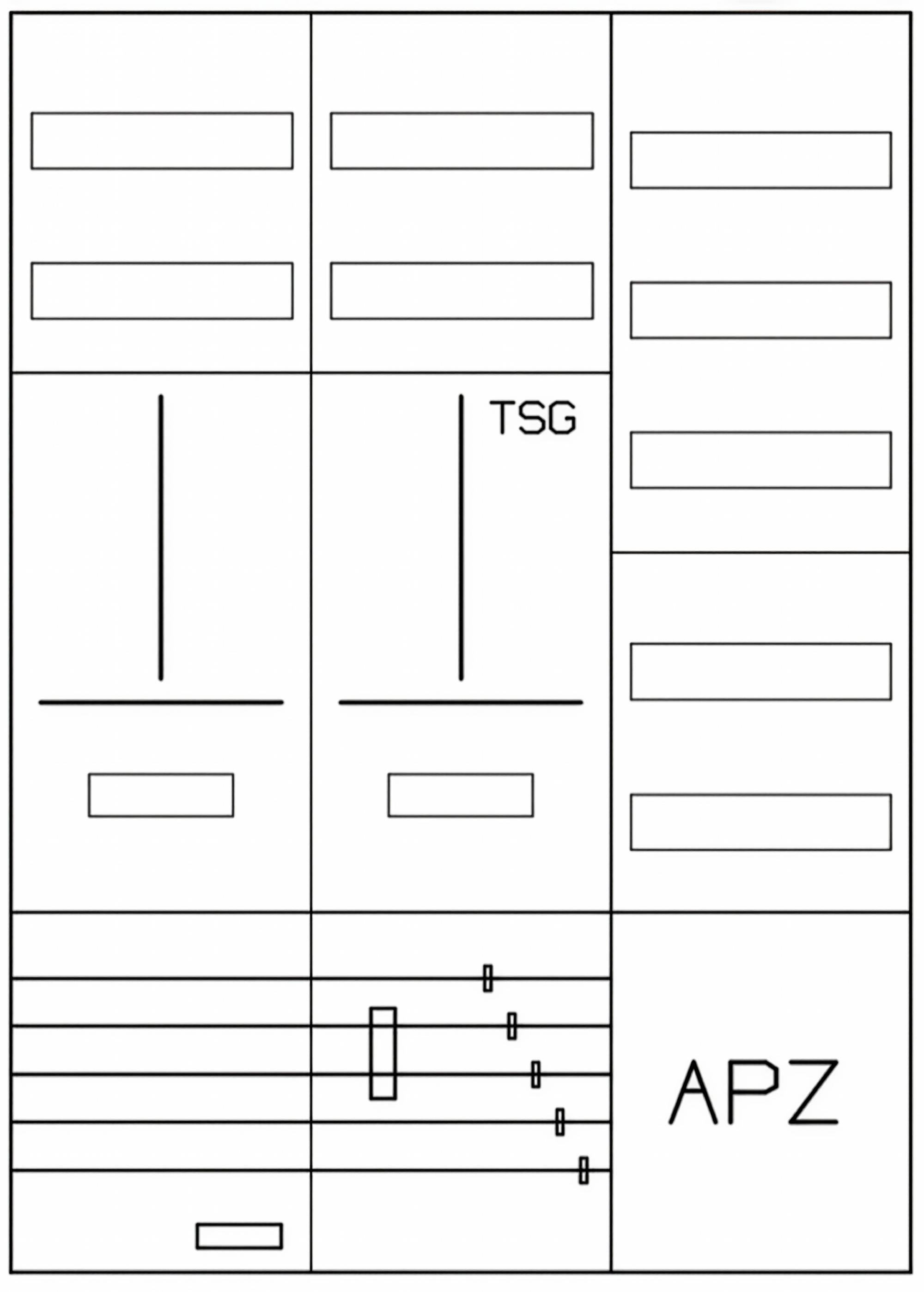 Alphatec Zählerverteilung HEART 3-Punktbefestigung mit 1 x Zählerplatz-1