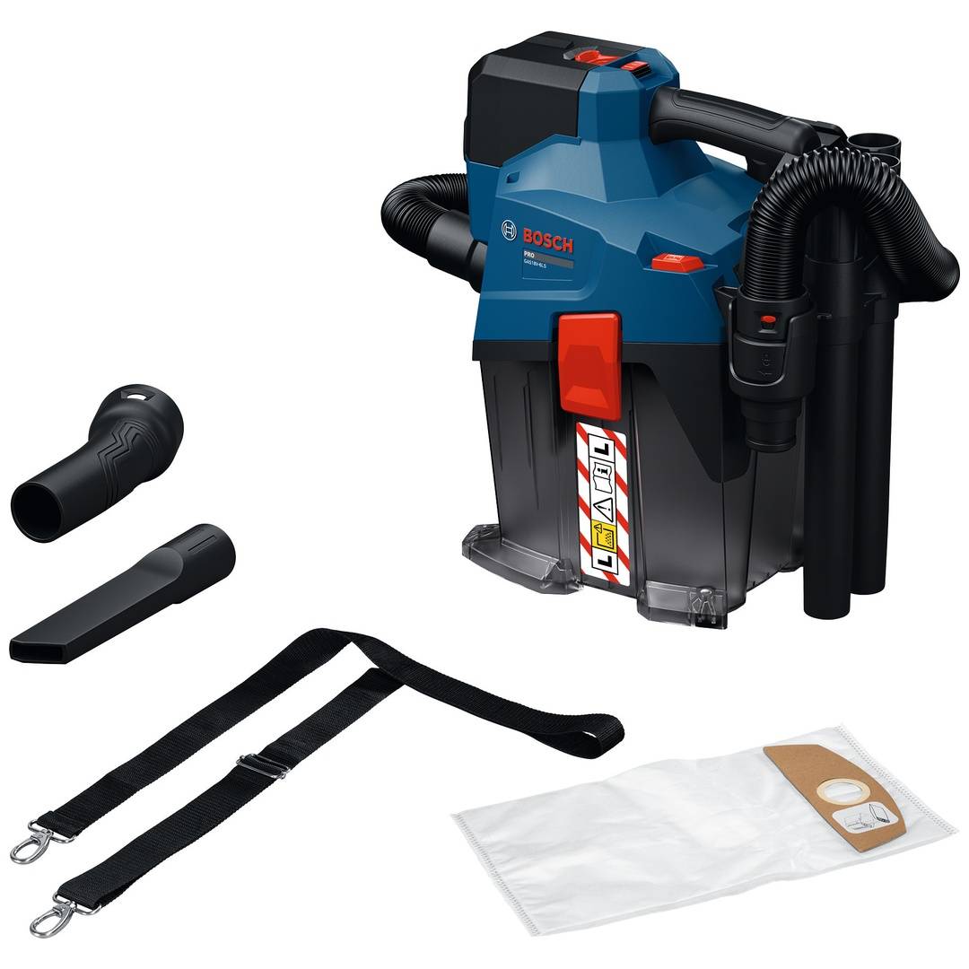 Bosch Professional Bosch Akku-Staubsauger GAS18V-6LS, incl. Zubehör, Karton-0