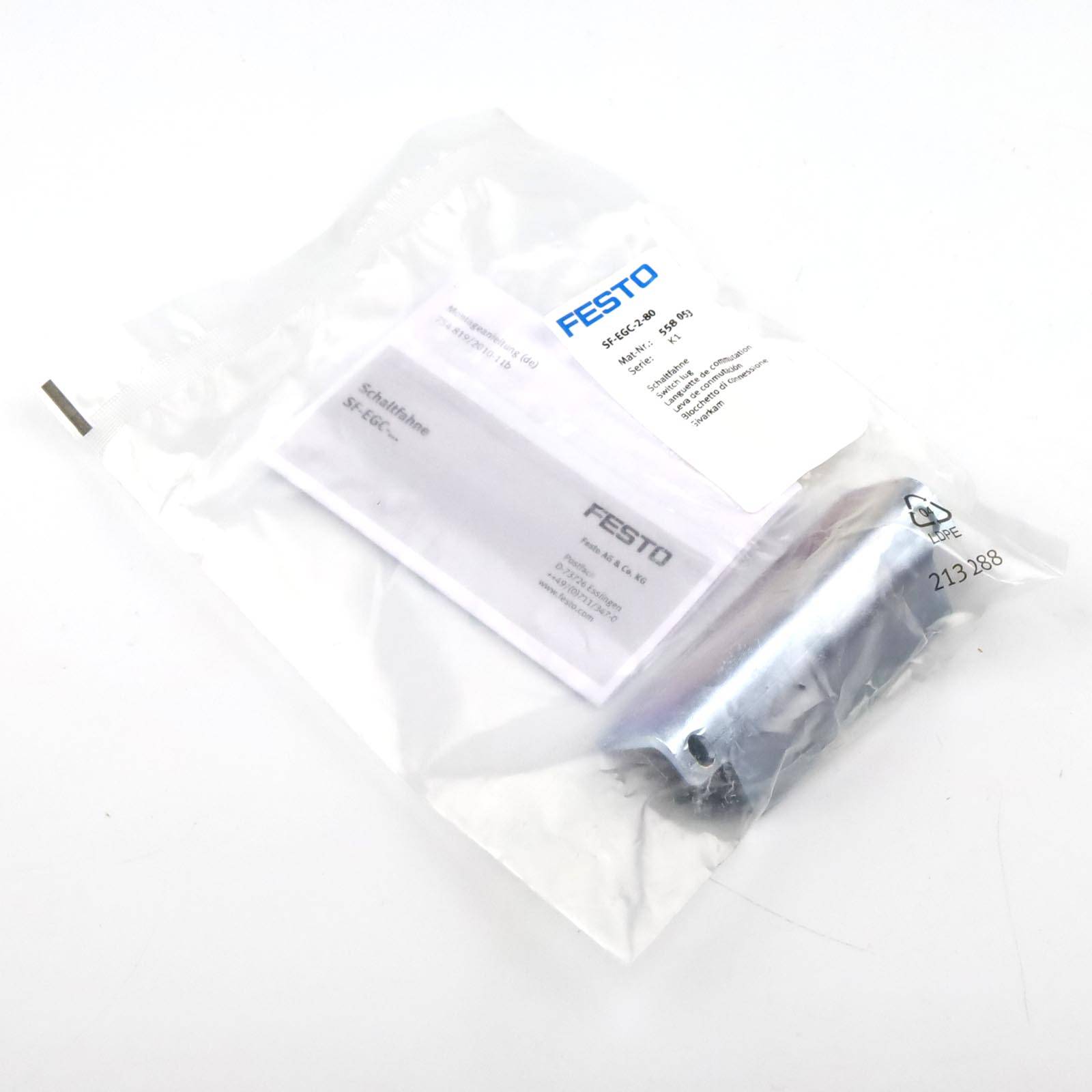 Festo Schaltfahne SF-EGC-2-80 558053 OVP-0