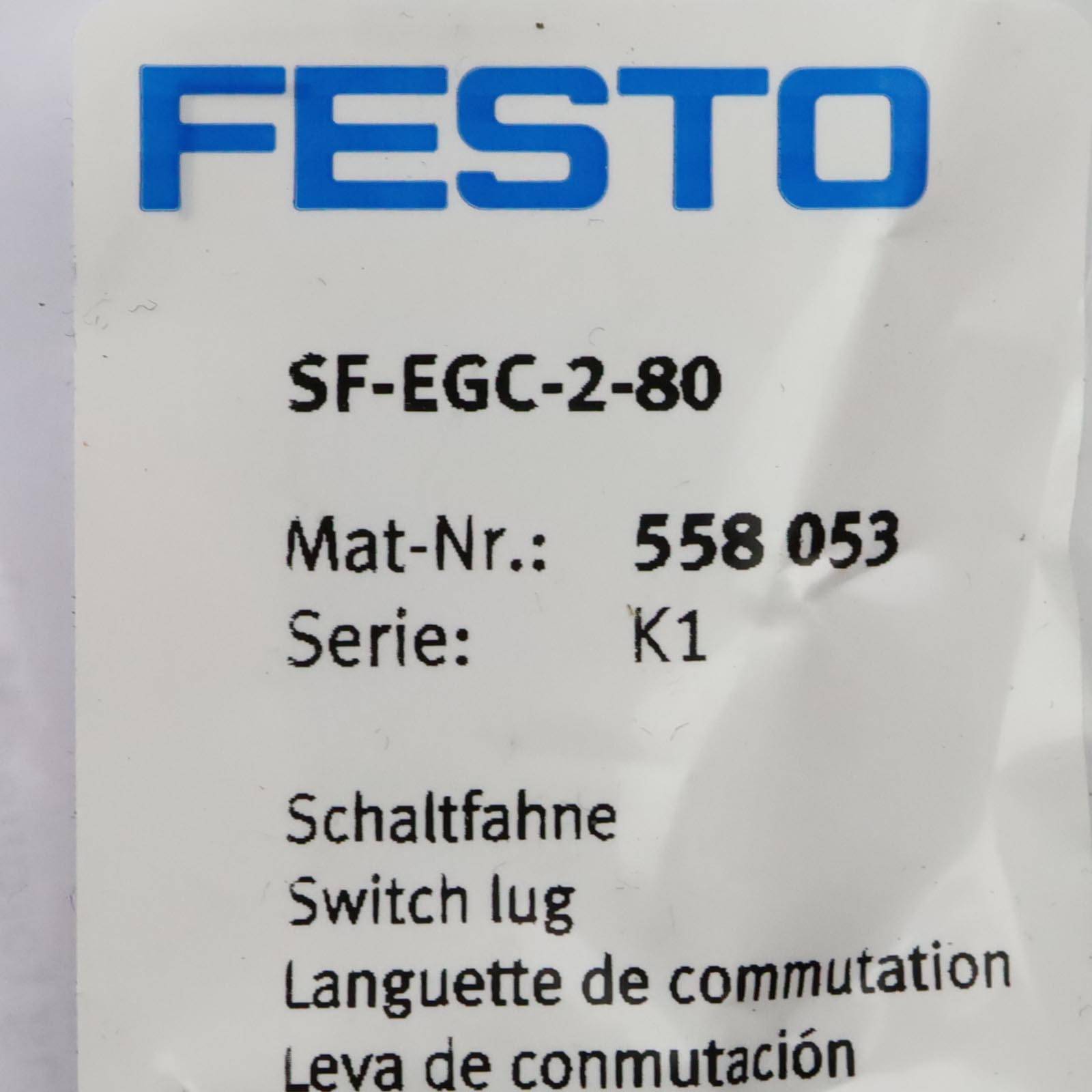 Festo Schaltfahne SF-EGC-2-80 558053 OVP-1