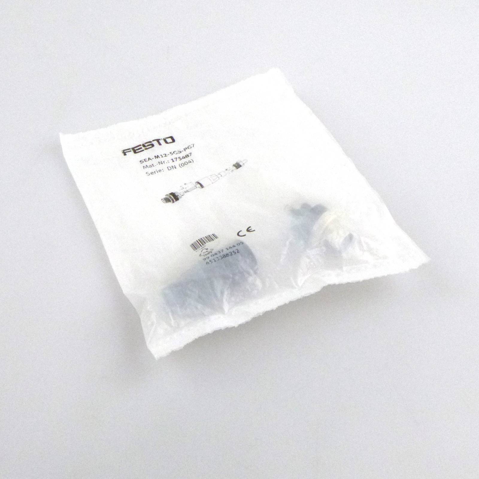 Festo Stecker SEA-M12-5GS-PG7 175487 OVP-0